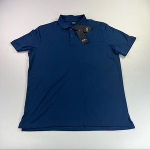 Oakley Mens Large Element RC Golf Polo Moisture Wick Short Sleeve Hydrolix New